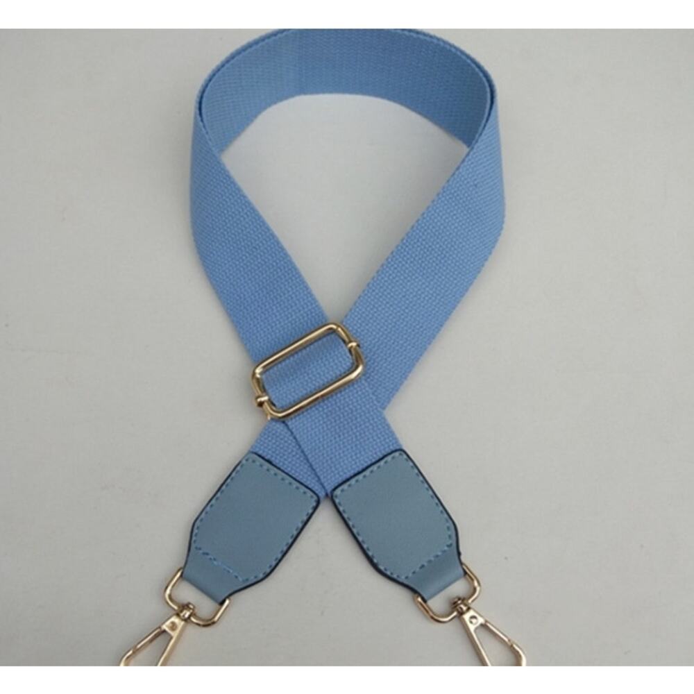 Guitar Strap for Bag or Wallet* light blue* Adjustable*up to 51" long